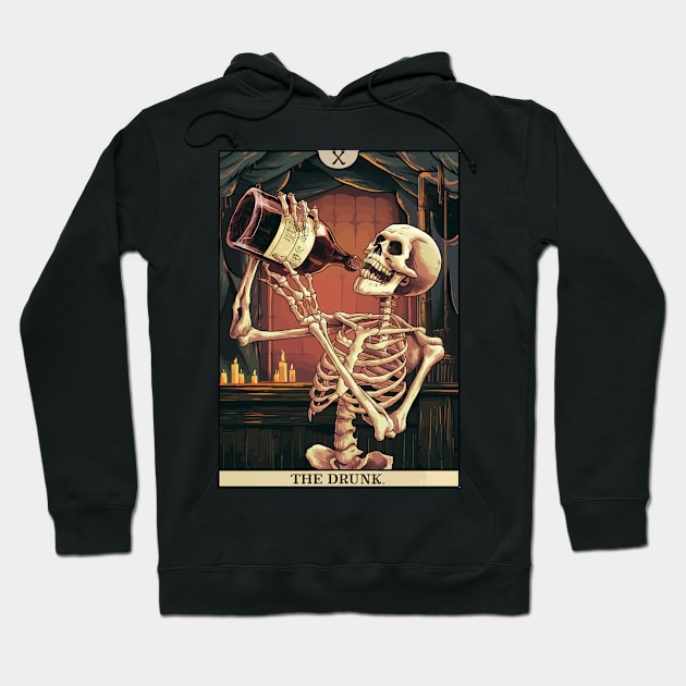 Funny Tarot Card Hoodie by Custom Prints HD